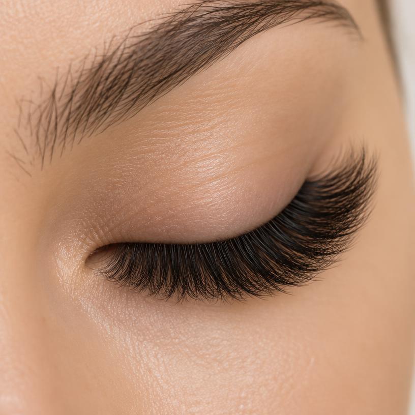 Natural-looking premade lash extensions — Volume